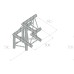 ALUTRUSS TRILOCK E-GL33 C-31 3-way Corner