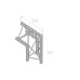 ALUTRUSS TRILOCK 6082AC-24 2-way Corner 90° /\ ALUTRUSS TRILOCK 6082AC-24 2-way Corner 90° /\