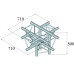 ALUTRUSS TRILOCK 6082AC-53 5-way Piece \/ ALUTRUSS TRILOCK 6082AC-53 5-way Piece \/