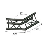 ALUTRUSS TRILOCK S-PAC 23 2-way Corner 135°black
