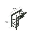 ALUTRUSS TRILOCK S-PAC 25 2-way Corner 90°\/ black