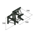 ALUTRUSS TRILOCK S-PAL-31 3-way Corner /\ right