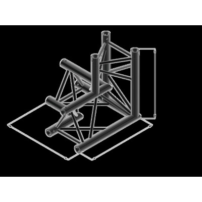 ALUTRUSS TRILOCK S-PAL-33 3-way Corner \/ right ALUTRUSS TRILOCK S-PAL-33 3-way Corner \/ right