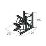 ALUTRUSS TRILOCK S-PAL-34 3-way Corner \/ left