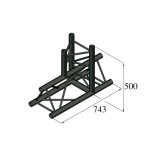 ALUTRUSS TRILOCK S-PAT-37 3-way T-Piece