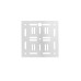 ALUTRUSS Truss Mounting Plate Aluminum 305x305x5mm