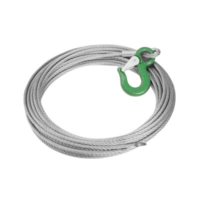 ACCESSORY Tower Steelrope 8mm with clamp ACCESSORY Tower Steelrope 8mm with clamp