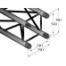 ALUTRUSS QUADLOCK TQ390-4000 4-way Cross Beam ALUTRUSS QUADLOCK TQ390-4000 4-way Cross Beam