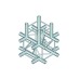 ALUTRUSS QUADLOCK QL-ET34 T-51 5-way T-Piece ALUTRUSS QUADLOCK QL-ET34 T-51 5-way T-Piece