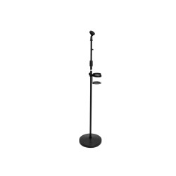 OMNITRONIC Set microphone stand for disinfectant, black OMNITRONIC Set microphone stand for disinfectant, black