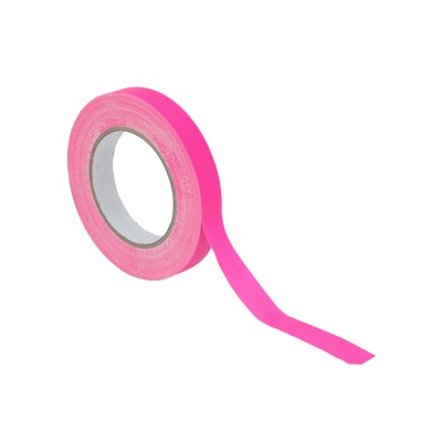 ACCESSORY Gaffa Tape 19mm x 25m, neon pink, uv active ACCESSORY Gaffa Tape 19mm x 25m, neon pink, uv active