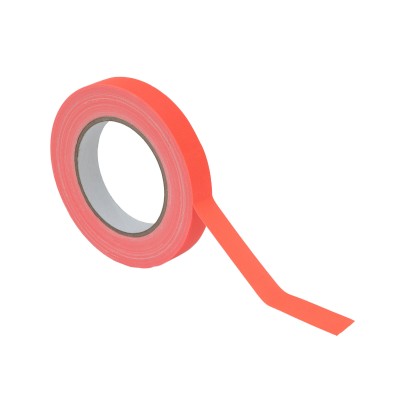 ACCESSORY Gaffa Tape 19mm x 25m, neon orange, uv active ACCESSORY Gaffa Tape 19mm x 25m, neon orange, uv active