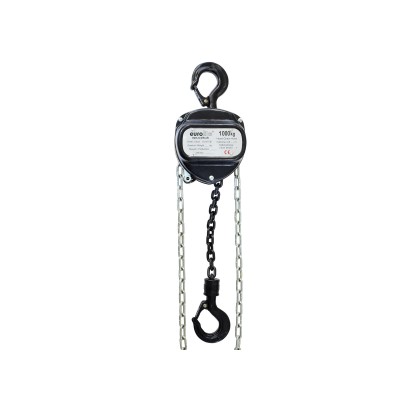 EUROLITE Chain Hoist 6M/1.0T black EUROLITE Chain Hoist 6M/1.0T black
