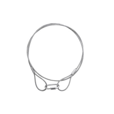 EUROLITE Steel Rope (SC) 900x3mm silver EUROLITE Steel Rope (SC) 900x3mm silver