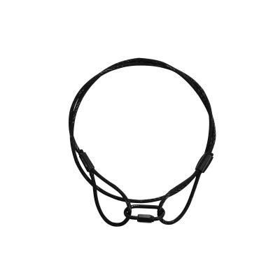 EUROLITE Steel Rope (SC) 900x4mm black EUROLITE Steel Rope (SC) 900x4mm black