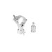 EUROLITE TPZ-1 Clamp with TV spigot silver EUROLITE TPZ-1 Clamp with TV spigot silver