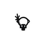 EUROLITE DEC-30 Coupler, black for 35mm