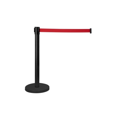 EUROLITE Barrier System SW-1 with Retractable red belt EUROLITE Barrier System SW-1 with Retractable red belt