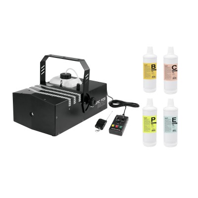 EUROLITE Set Dynamic Fog 1200 + Fluids EUROLITE Set Dynamic Fog 1200 + Fluids