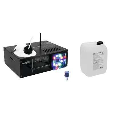 EUROLITE Set NSF-250 + Smoke Fluid -DSA- 5l EUROLITE Set NSF-250 + Smoke Fluid -DSA- 5l