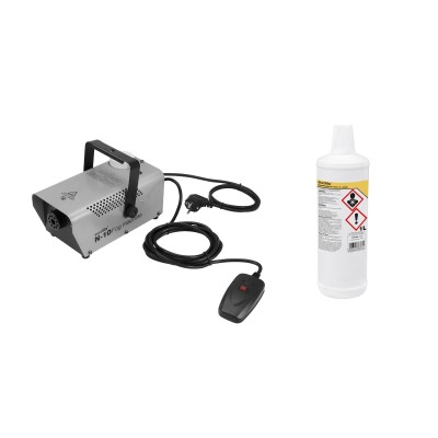 EUROLITE Set N-10 silver + B Basic Smoke Fluid 1l EUROLITE Set N-10 silver + B Basic Smoke Fluid 1l