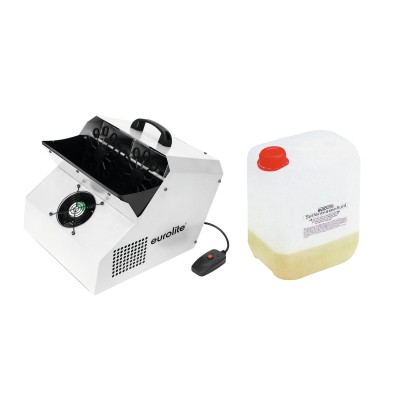 EUROLITE Set SD-201 DMX Bubble Machine + Bubble Concentrate for 5l EUROLITE Set SD-201 DMX Bubble Machine + Bubble Concentrate for 5l