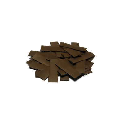 TCM FX Slowfall Confetti rectangular 55x18mm, brown, 1kg