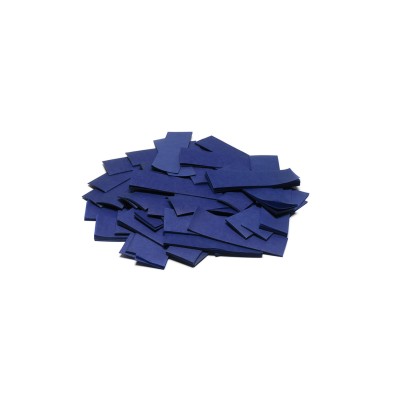 TCM FX Slowfall Confetti rectangular 55x18mm, dark blue, 1kg TCM FX Slowfall Confetti rectangular 55x18mm, dark blue, 1kg