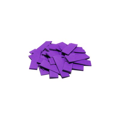 TCM FX Slowfall Confetti rectangular 55x18mm, purple, 1kg TCM FX Slowfall Confetti rectangular 55x18mm, purple, 1kg