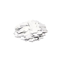 TCM FX Metallic Confetti rectangular 55x18mm, white, 1kg