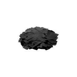 TCM FX Metallic Confetti rectangular 55x18mm, black, 1kg