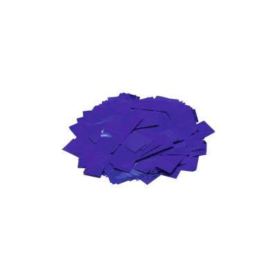 TCM FX Metallic Confetti rectangular 55x18mm, blue, 1kg TCM FX Metallic Confetti rectangular 55x18mm, blue, 1kg