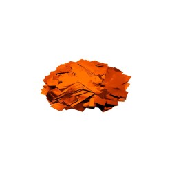 TCM FX Metallic Confetti rectangular 55x18mm, orange, 1kg