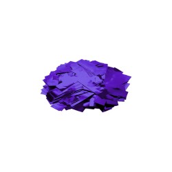 TCM FX Metallic Confetti rectangular 55x18mm, purple, 1kg