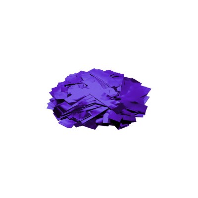 TCM FX Metallic Confetti rectangular 55x18mm, purple, 1kg TCM FX Metallic Confetti rectangular 55x18mm, purple, 1kg