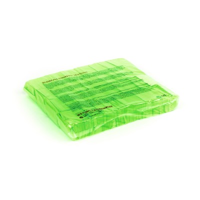 TCM FX Slowfall Confetti Rectangular 55x18mm, neon-green, uv active, 1kg TCM FX Slowfall Confetti Rectangular 55x18mm, neon-green, uv active, 1kg