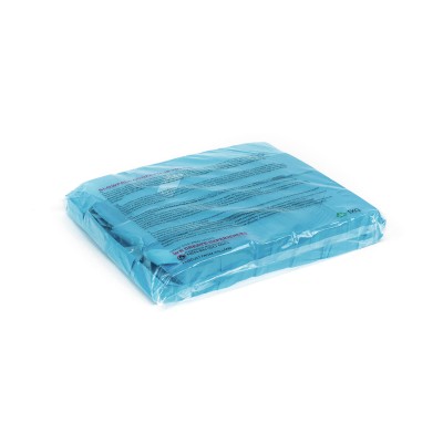 TCM FX Slowfall Confetti Rectangular 55x18mm, neon-blue, uv active, 1kg TCM FX Slowfall Confetti Rectangular 55x18mm, neon-blue, uv active, 1kg