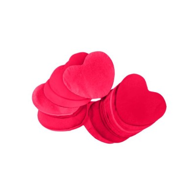 TCM FX Slowfall Confetti Hearts 55x55mm, red, 1kg TCM FX Slowfall Confetti Hearts 55x55mm, red, 1kg