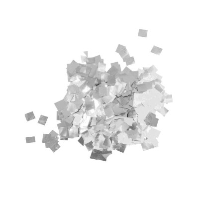 TCM FX Metallic Confetti Raindrops 6x6mm, silver, 1kg TCM FX Metallic Confetti Raindrops 6x6mm, silver, 1kg