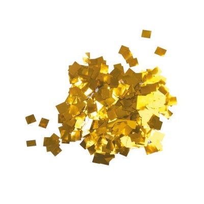 TCM FX Metallic Confetti Raindrops 6x6mm, gold, 1kg