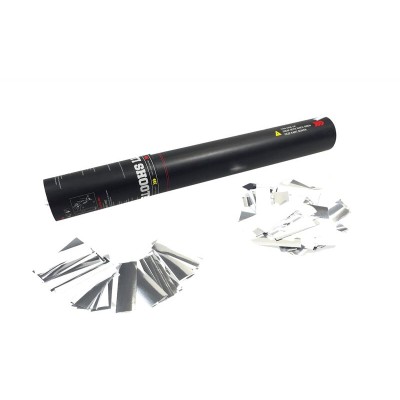 TCM FX Handheld Confetti Cannon 28cm, white/silver TCM FX Handheld Confetti Cannon 28cm, white/silver