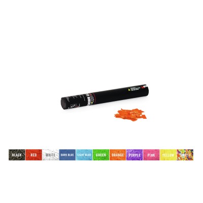 TCM FX Handheld Confetti Cannon 50cm, orange TCM FX Handheld Confetti Cannon 50cm, orange