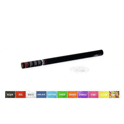 TCM FX Handheld Confetti Cannon 80cm, white TCM FX Handheld Confetti Cannon 80cm, white