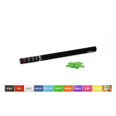 TCM FX Handheld Confetti Cannon 80cm, light green TCM FX Handheld Confetti Cannon 80cm, light green