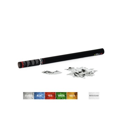 TCM FX Handheld Confetti Cannon 80cm, silver TCM FX Handheld Confetti Cannon 80cm, silver