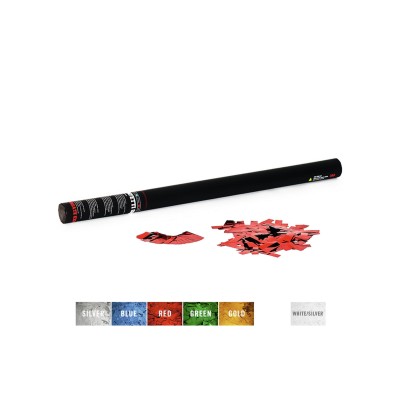 TCM FX Handheld Confetti Cannon 80cm, red metallic TCM FX Handheld Confetti Cannon 80cm, red metallic