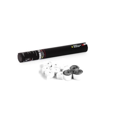 TCM FX Handheld Streamer Cannon 50cm, white/silver TCM FX Handheld Streamer Cannon 50cm, white/silver