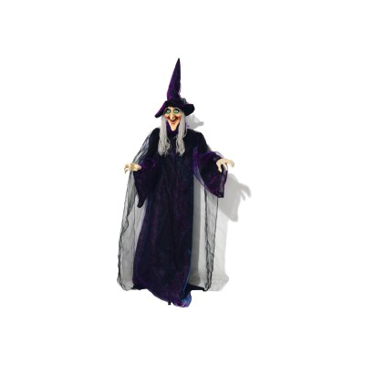 EUROPALMS Halloween Figure Witch, animated 175cm EUROPALMS Halloween Figure Witch, animated 175cm