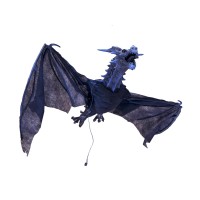 EUROPALMS Halloween Flying Dragon, animated, blue, 120cm EUROPALMS Halloween Flying Dragon, animated, blue, 120cm