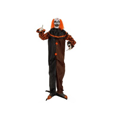 EUROPALMS Halloween Figure Pop-Up Clown, animated, 180cm EUROPALMS Halloween Figure Pop-Up Clown, animated, 180cm